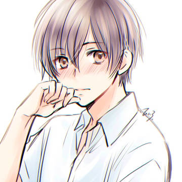 赤面男子