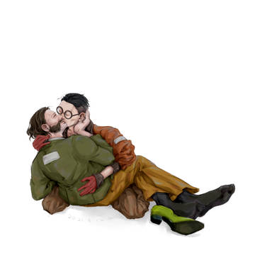 Just a kiss.
