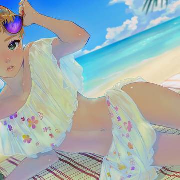 summer in beach