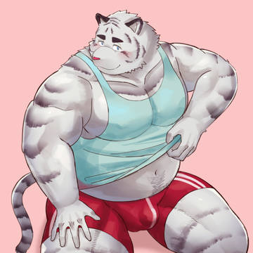 お腹チラ見せ