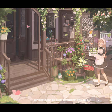 女仆少女