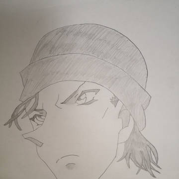 赤井秀一(模写)