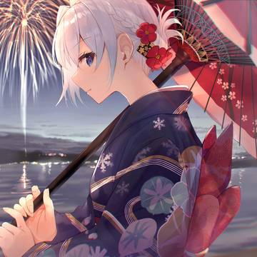 浴衣姉弟子