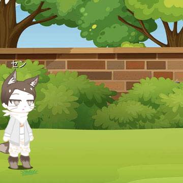 ウチの野良猫を擬人化した。