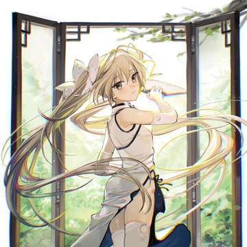 穹と新緑