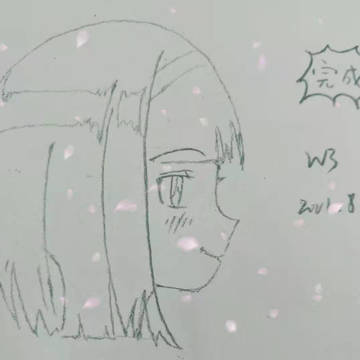 侧脸