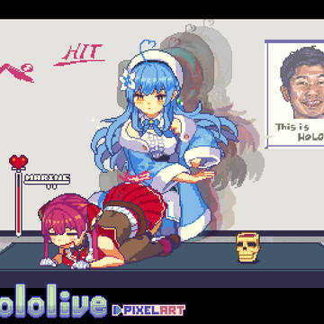 ケツぶったたきラミィちゃんと叩かれマリン船長