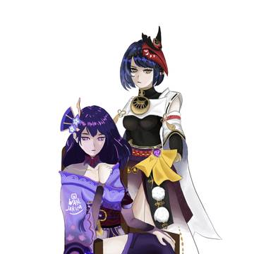 Raiden Shogun and her right hand
