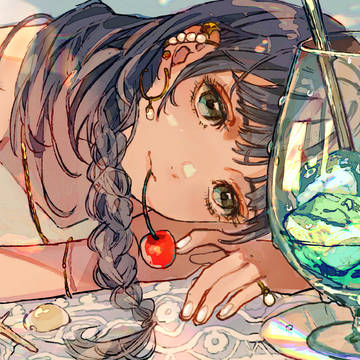 夏を飲み干す