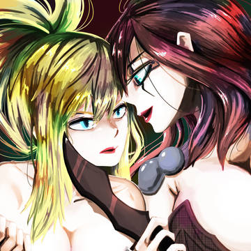 LOL Lux & Katarina Fanart