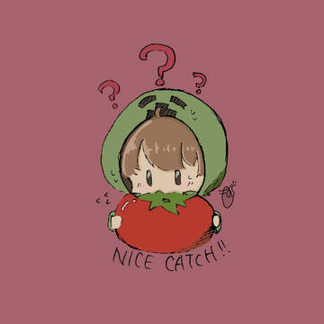「おっナイスキャッチ」