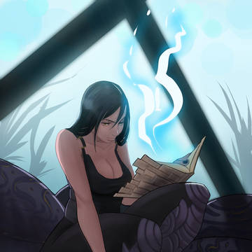 Witch Studying