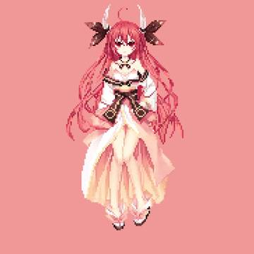 五河琴里ドット絵