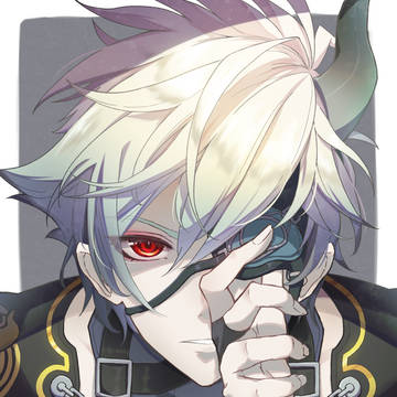 眼帯の下は