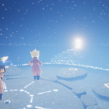 天空に野良さんと行った