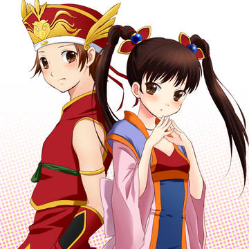 陸遜&大喬(過去絵)