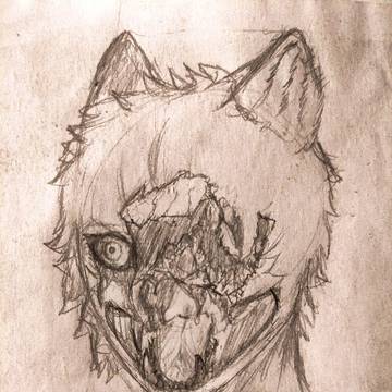 Shattered wolf/ 粉々になったオオカミ