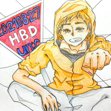 【2021】un:cさん誕生日イラスト