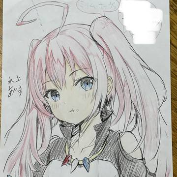 誰かが描いた線画?とかお借りして塗り絵