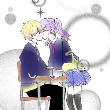教室にてショウらぁのキス