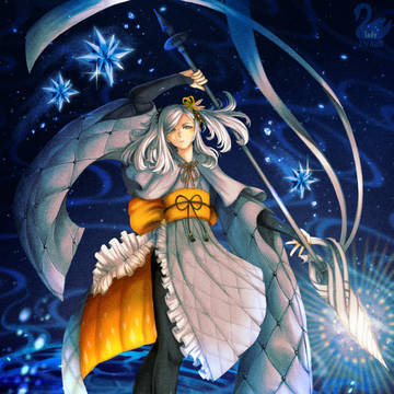 【白夜極光イラコン私服】白夜城の浴衣