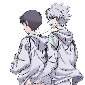 例の白パーカー