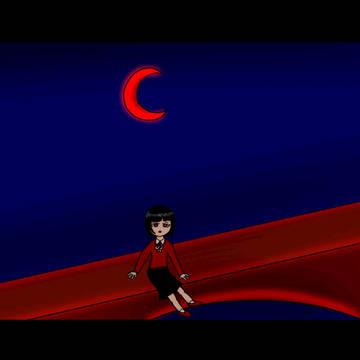 【とある村の過去】レイちゃんと世界観のイラスト