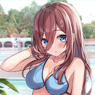 水着三玖ちゃん
