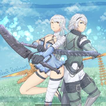 ニーアさんとカイネさん