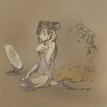 六宮粉黛無顏色