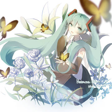初音ミク 14th anniversary（¯﹃¯）