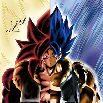 ゴジータBLUE  ＆ゴジータ4