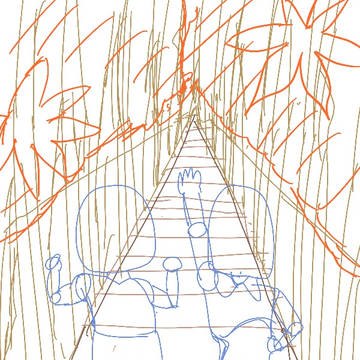 秋姉妹の並木道　下書き