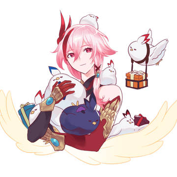 #팬아트 崩壊3rd 符华(フカ) 9