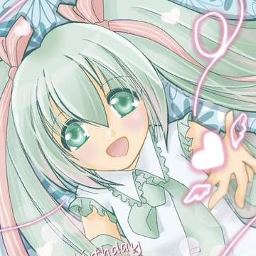 ハピバ♪　ミク