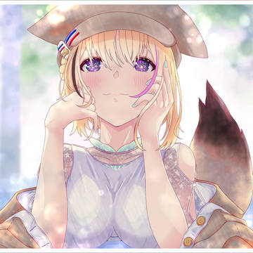 お喋りな狐と