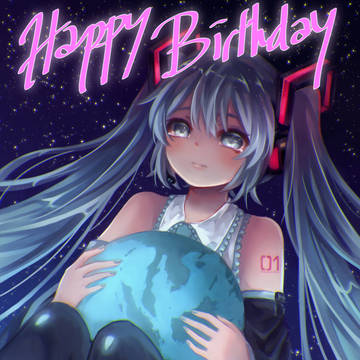 １４周年おめでとうミク