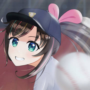 投手キズナアイ