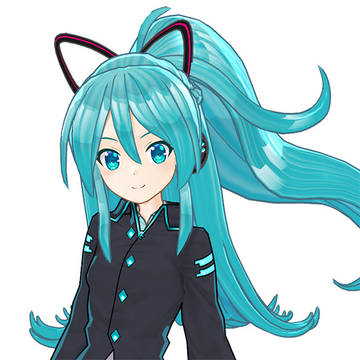 【MMDモデル配布】初音ミク if Ver.