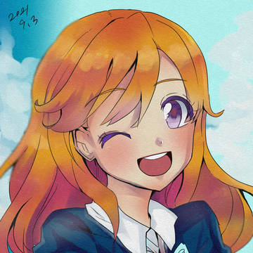 渋谷かのん 描いてみたよ