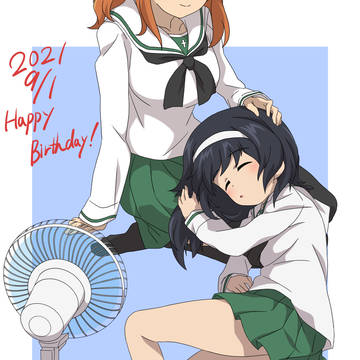 冷泉麻子誕生日イラスト2021