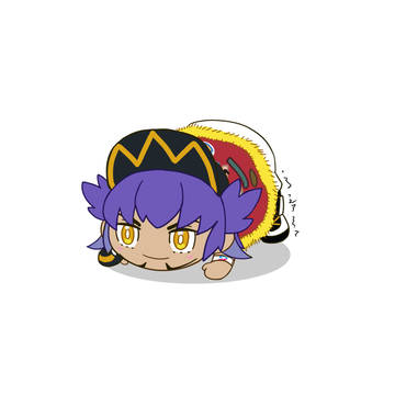 例のポーズをしたかったぬいﾝﾃﾞ