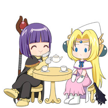 “菲莉雅，要来杯茶吗？”