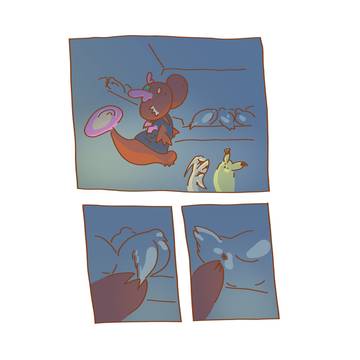 熊熊皮皮與肚臍的半夜冒險9