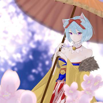 ネコとサクラ