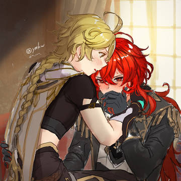 キス後の空ディル