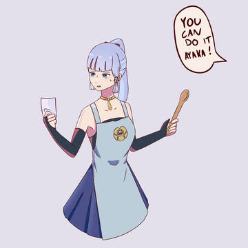 Ayaka cook for Aether