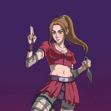 Naruto commission style