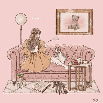 🧸🌷🐈🧁