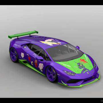 グランツーリスモスポーツでの最高初号機痛車